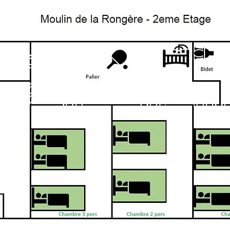 Holiday home Moulin De La Rongere *