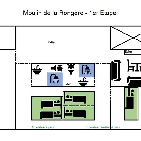 Holiday home Moulin De La Rongere